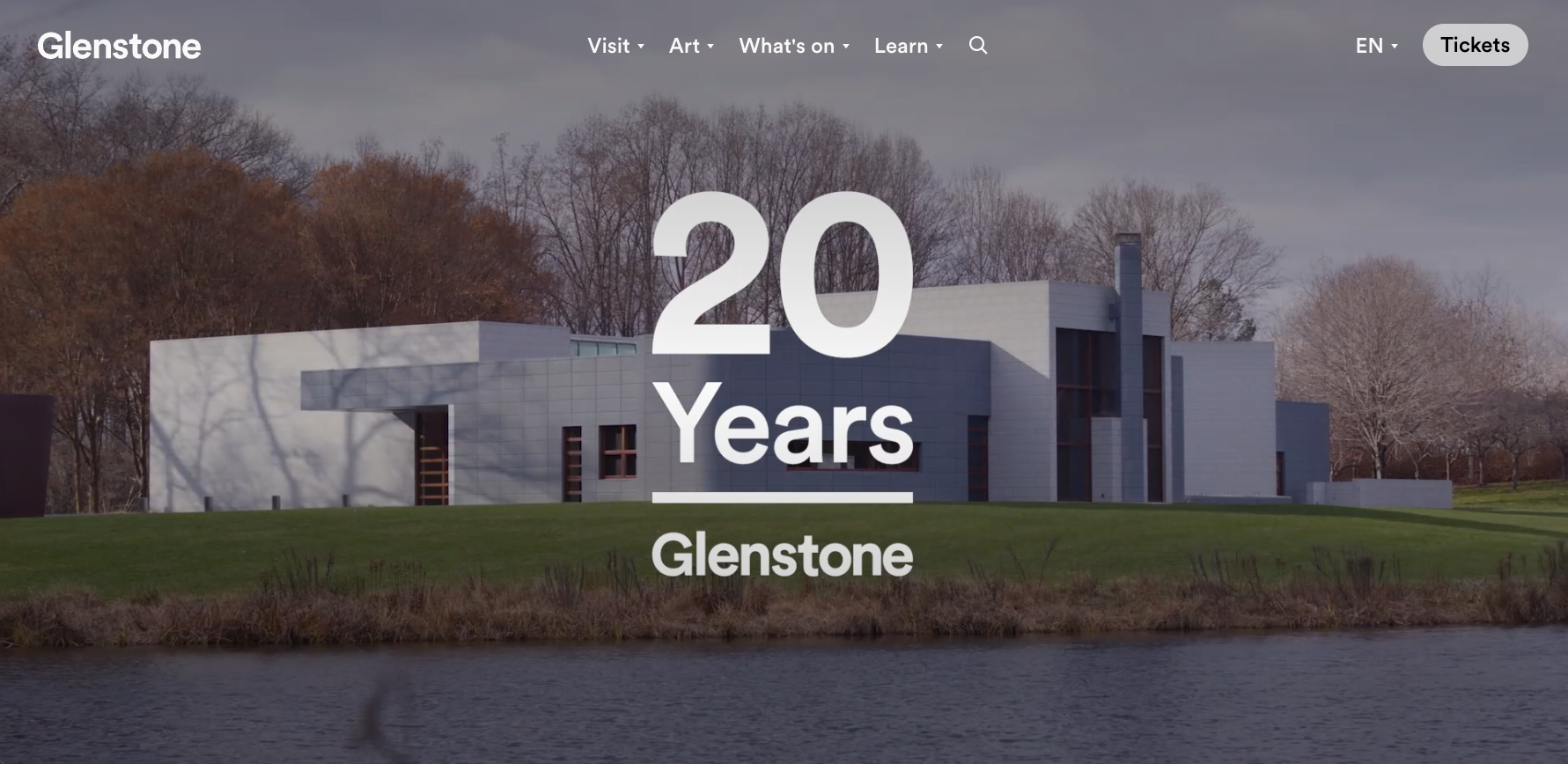 Glenstone Homepage